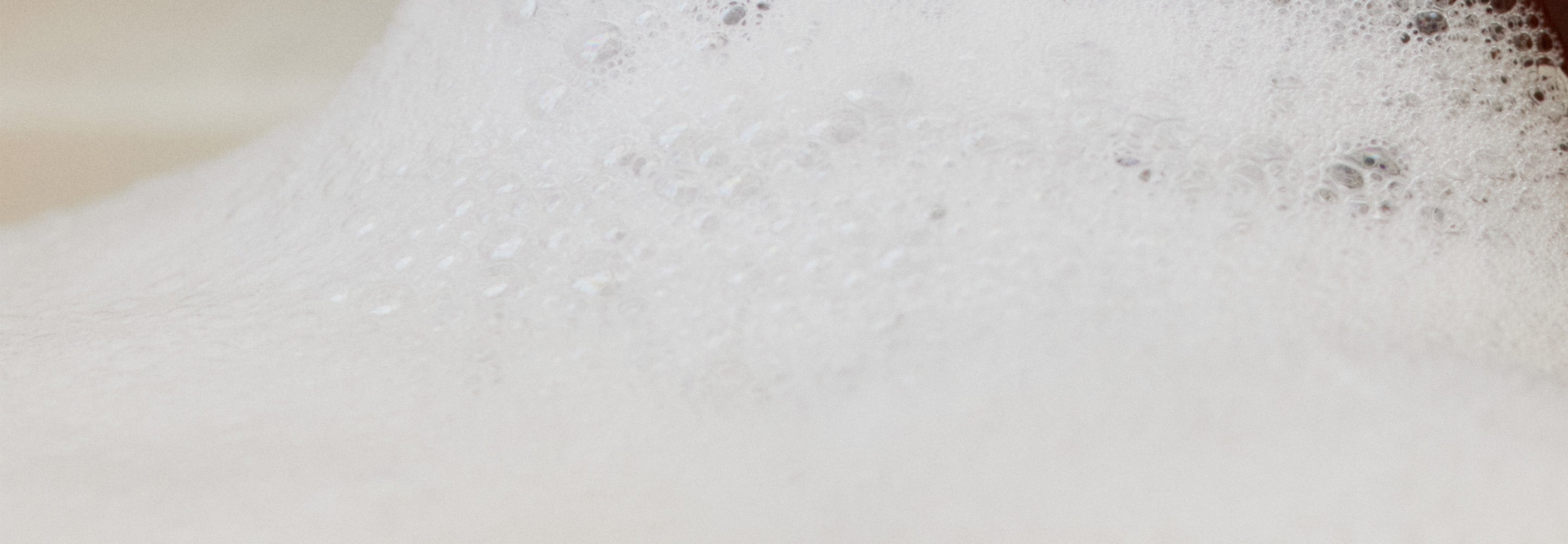 Close-up cleanser foam texture for The Take a Sec Cleanser claims