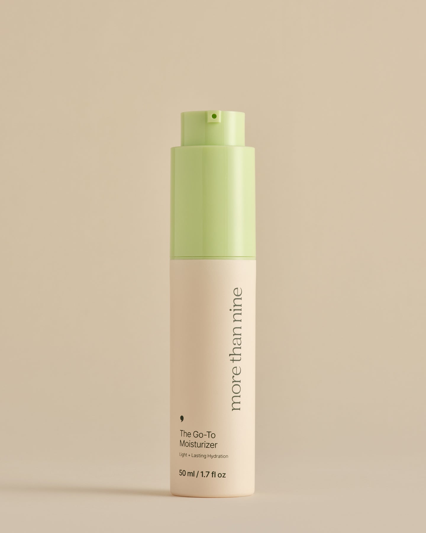 The Go-To Moisturizer bottle on a neutral background